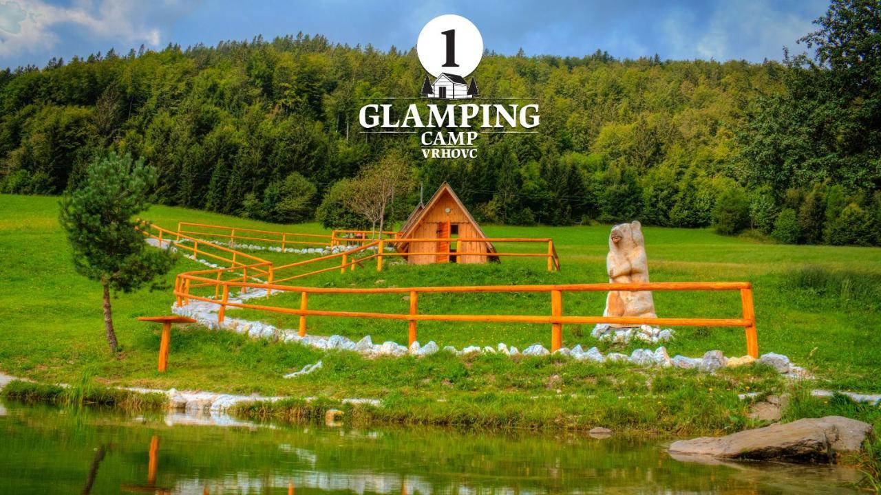 מלון Zelezniki Glamping Vrhovc מראה חיצוני תמונה